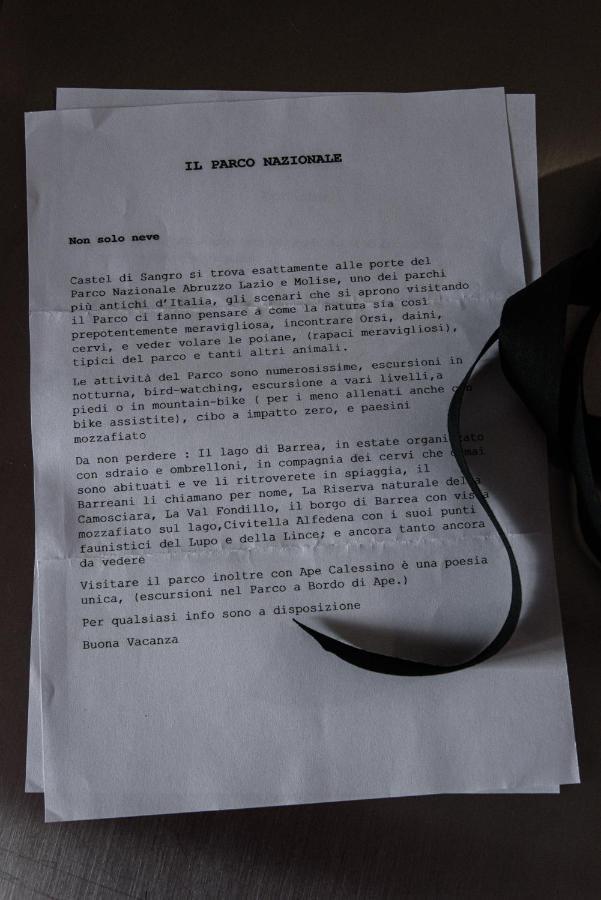 A Casa Di Rocco Διαμέρισμα Castel Di Sangro Εξωτερικό φωτογραφία